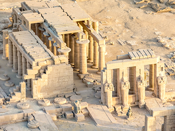 the Mortuary Temple of Ramses II (Ramesseum)