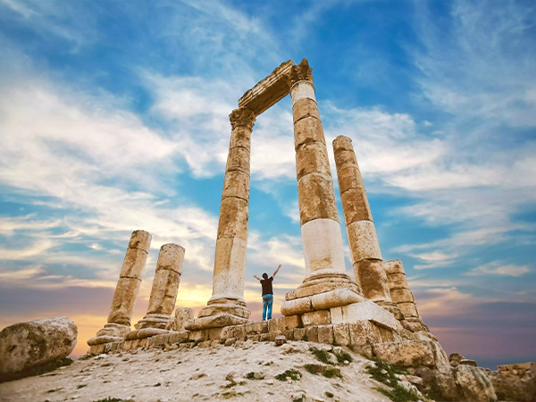 Hercules Temple at The Citadel, Amman