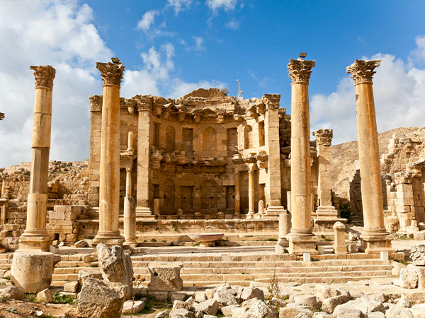The Nymphaeum of Jerash