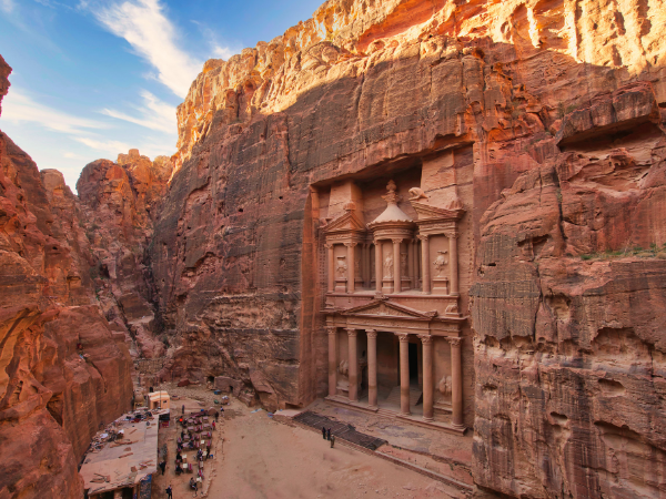 The Amazing Treasury Facade