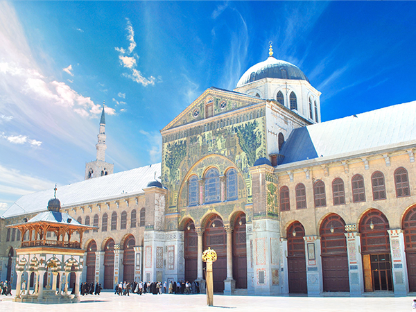 The Grand Ummayyad Mosque in Damascus
