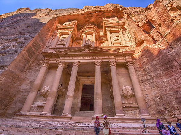 The Treasury (al-Khazneh) in Petra
