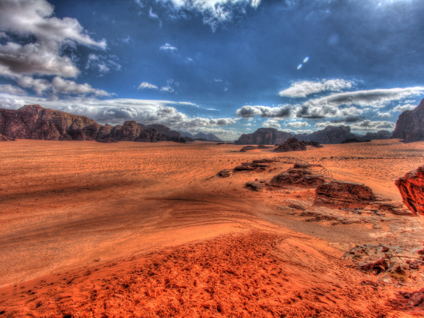 Beautiful Landscapes of Wadi Rum